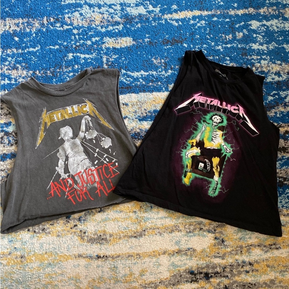 Metallica Crop Tank Bundle